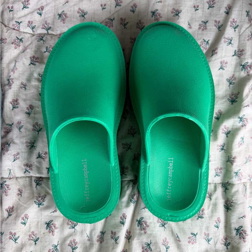 Jeffrey campbell clogs size 6 - Picture 2 of 6